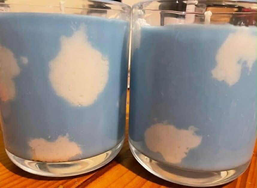 Here In Heaven Large Candle